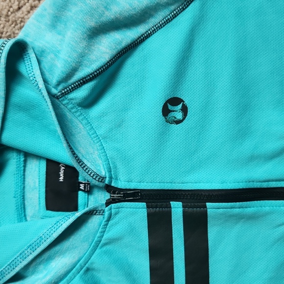 Beautiful Aqua Hurley Jacket! - Picture 3 of 4